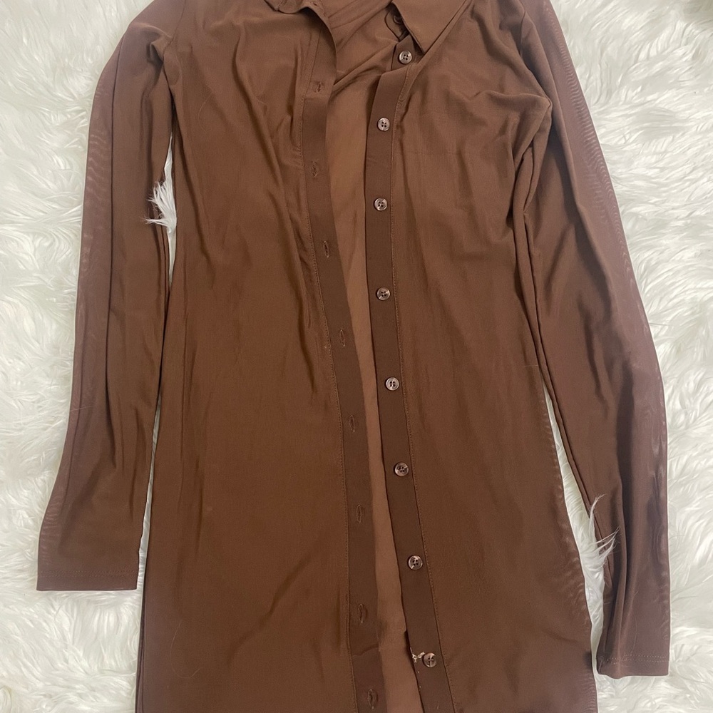 Men's Brown Shirt